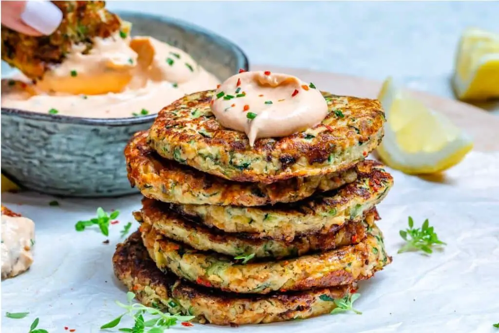 Baked Zucchini Fritters Recipe