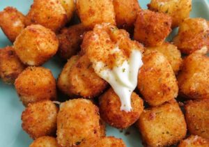 Easy Fried Mozzarella Cheese Bites Recipe