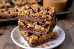 Peanut Butter Cup Gooey Cookie Bars Recipe