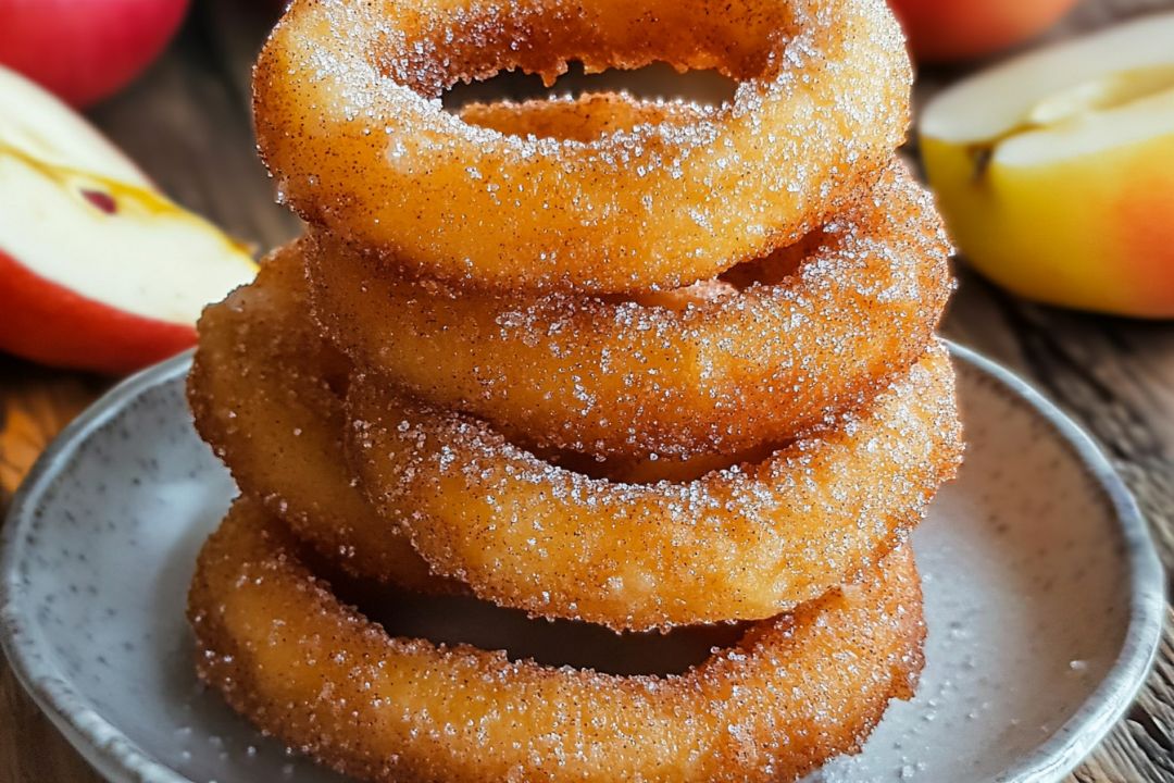 Fried Cinnamon Apple Rings Recipe