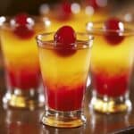 Pineapple Upside-Down Cake Shots