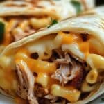 Pulled Pork Mac 'n' Cheese Stuffed Wrap