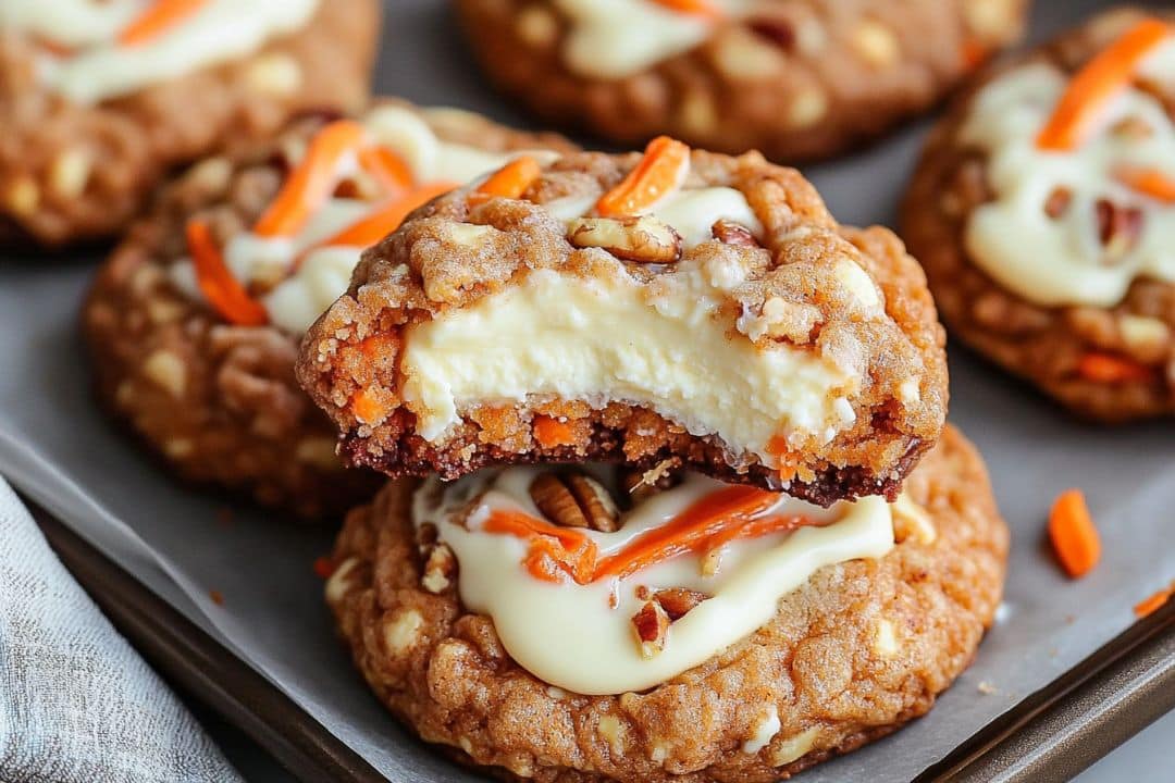 Irresistible Carrot Cake Cheesecake Cookie Recipe