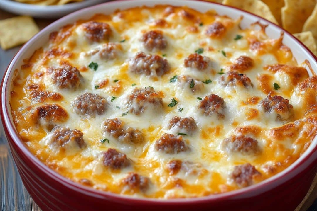 Hot Sausage Beer Cheese Dip Recipe