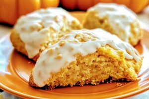 Pumpkin scones are a delicious fall treat, perfect for cozy mornings or an afternoon snack with a warm cup of coffee. These Easy Pumpkin Scones are lightly spiced, fluffy on the inside, and have just the right amount of sweetness. The best part? They come together in no time, making them ideal for both beginner bakers and seasoned pros.