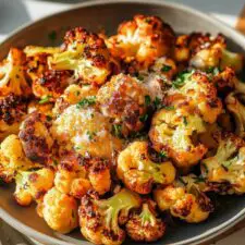 Crispy Parmesan Roasted Cauliflower-image