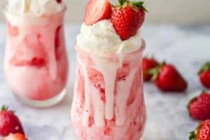 This Strawberry Ice Cream Float is like a taste of summer in a glass! Every time I make this, it’s a hit with my family. Whether it's a sunny afternoon treat or a dessert after dinner, these floats bring smiles all around. My kids always ask for seconds, and honestly, who can blame them?