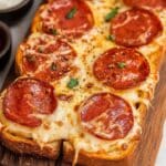 Texas Toast Pizza in the Air Fryer Recipe