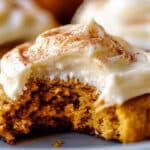 Pumpkin Cookies with Cinnamon Cream Cheese Frosting Recipe