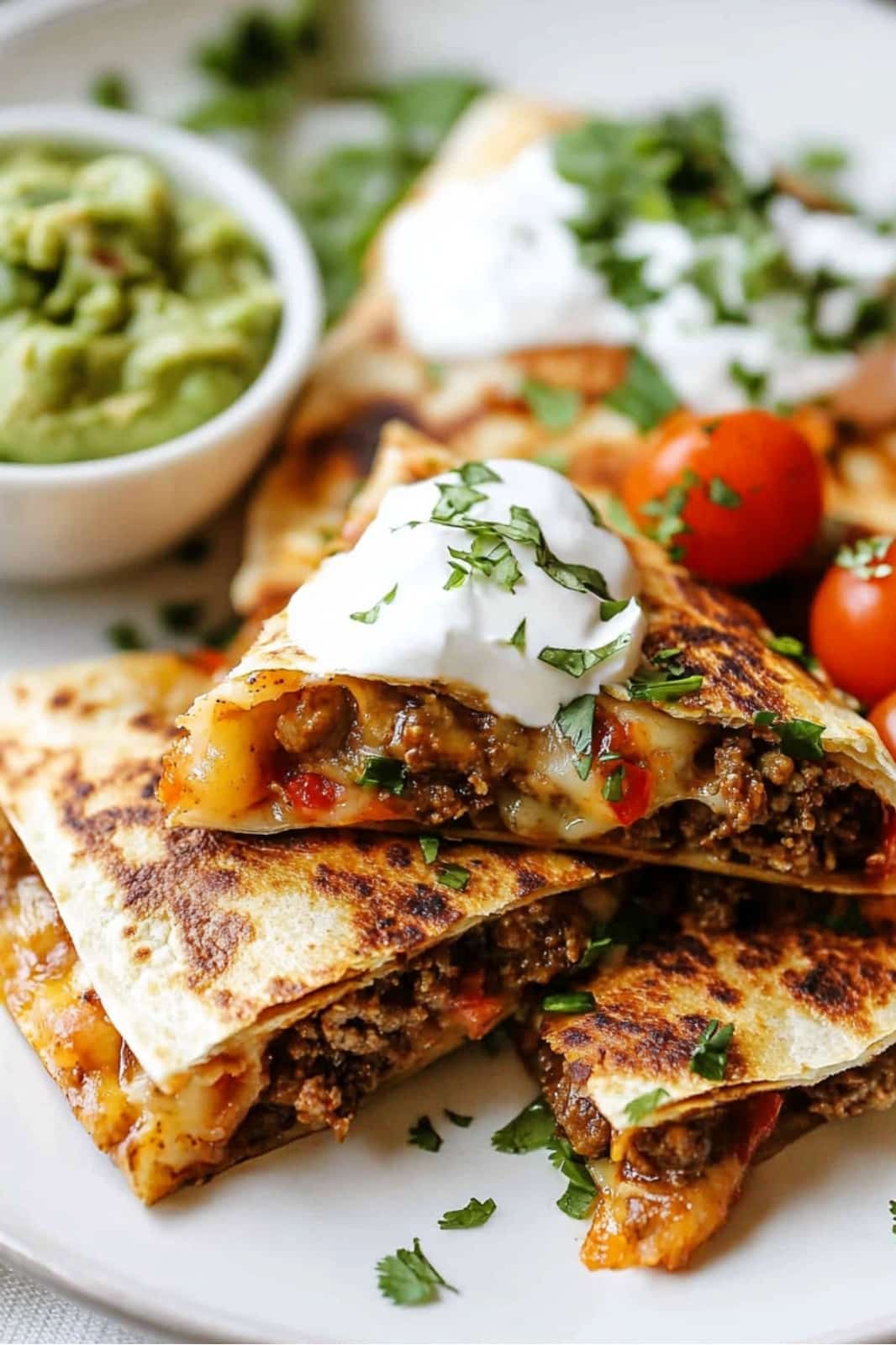 Cheeseburger Quesadillas Recipe