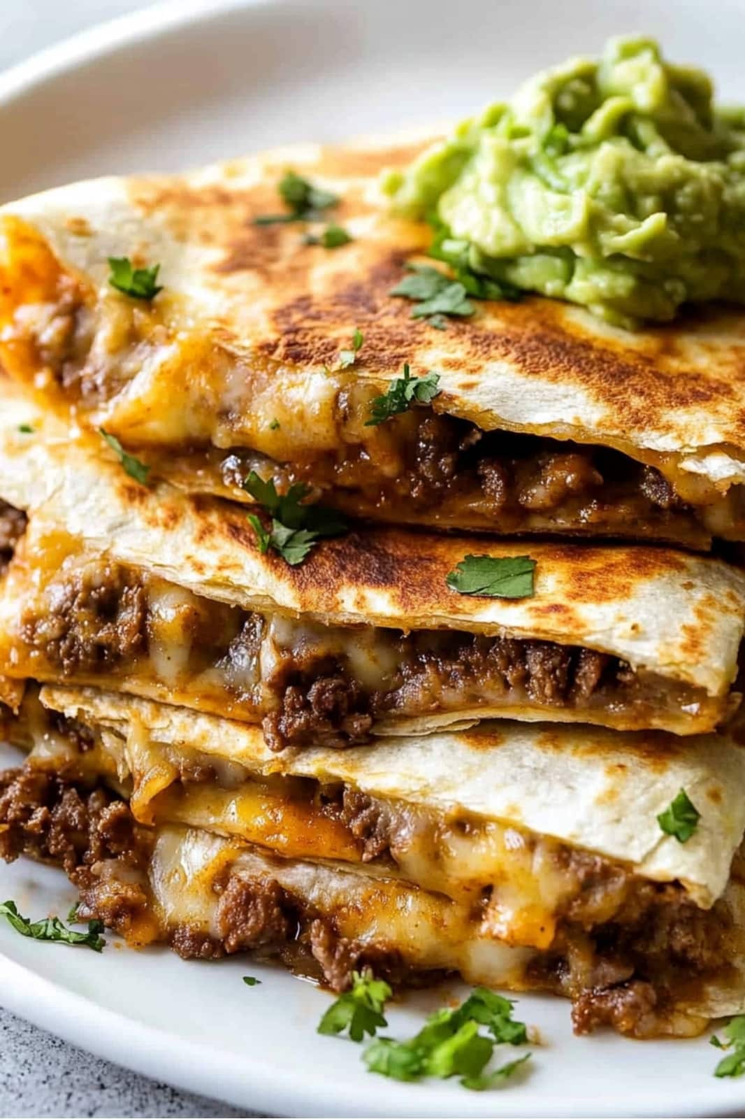 Cheeseburger Quesadillas Recipe