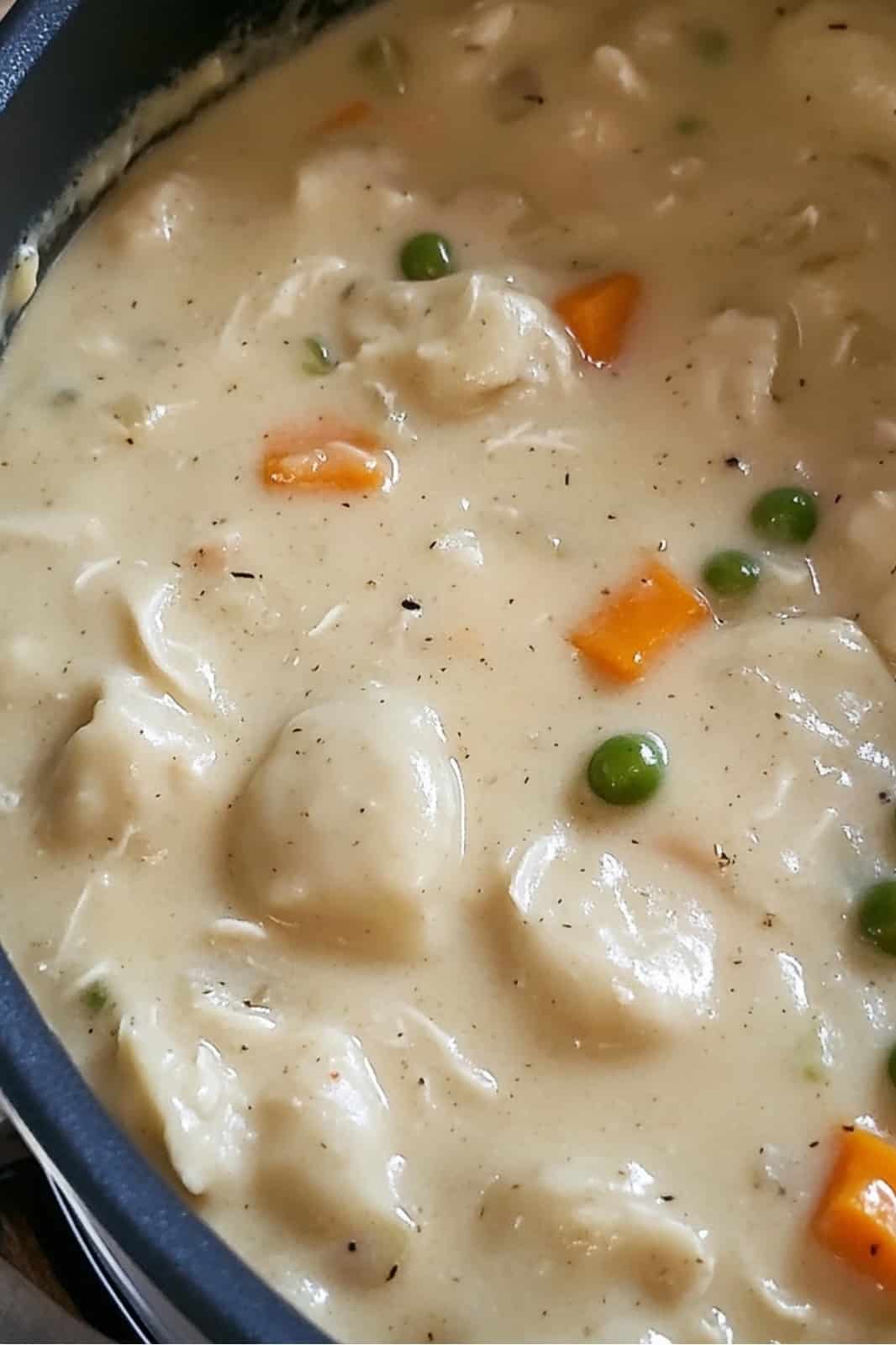 Chicken and Dumplings with Biscuits Recipe