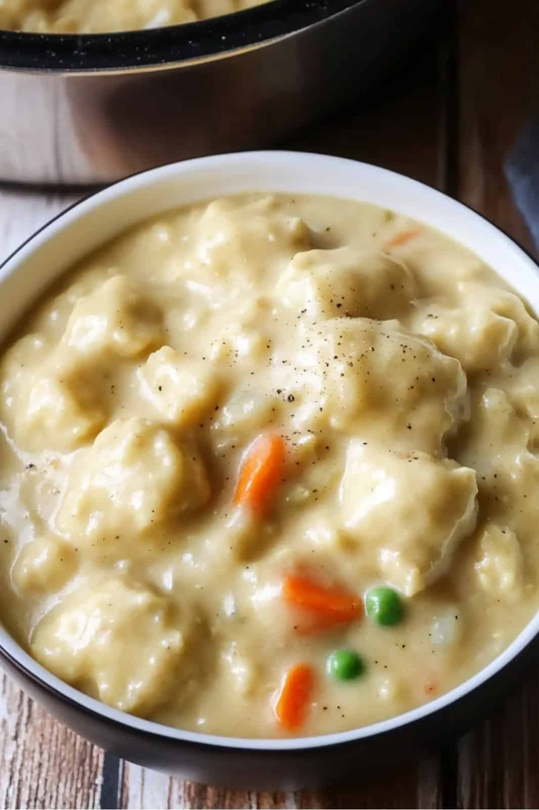 Chicken and Dumplings with Biscuits Recipe