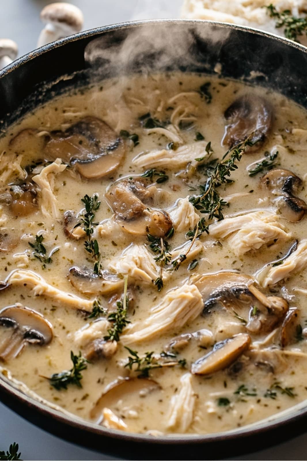 Rotisserie Chicken Mushroom Soup Recipe