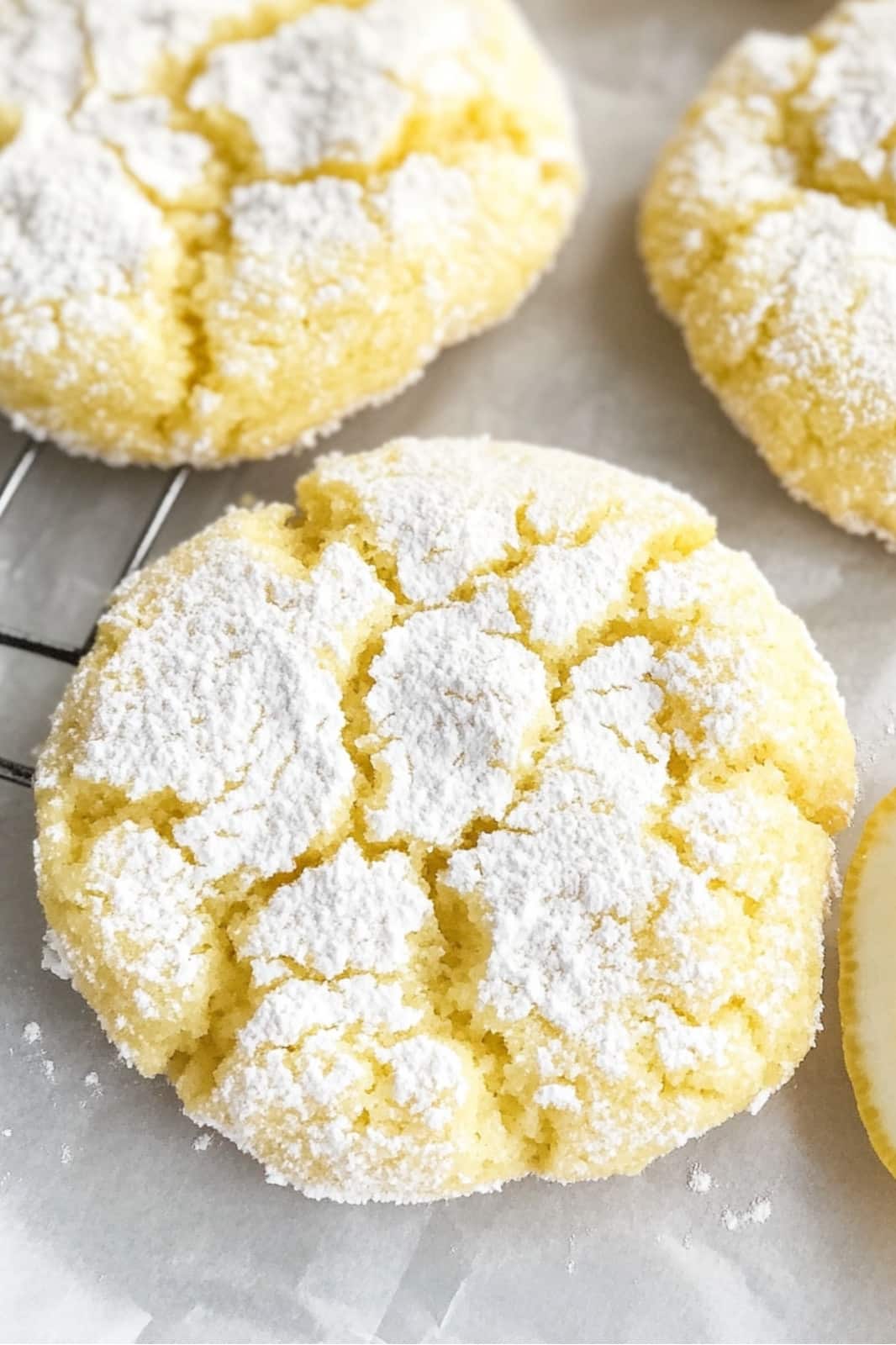 These Soft and Chewy Lemon Crinkle Cookies Recipe are the perfect balance of sweet and tangy! With a light lemon flavor and a soft, chewy texture, they're easy to make and great for any occasion. Ready in under 2.5 hours!