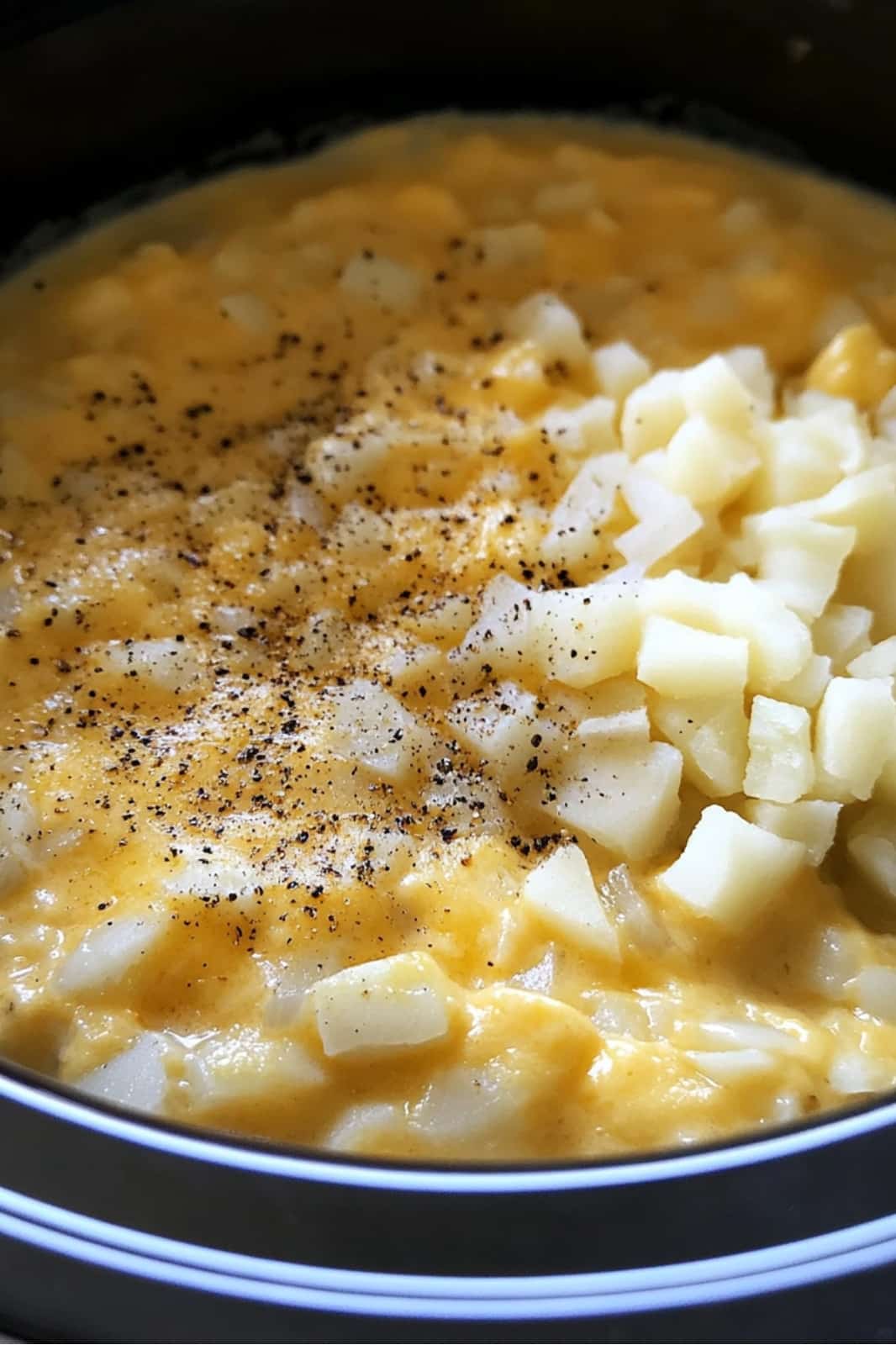 This Best Creamy Potato Soup recipe is rich and comforting! Made with bacon, gold potatoes, and a creamy broth, it's the perfect dish for a cozy night in. Ready in just 30 minutes!