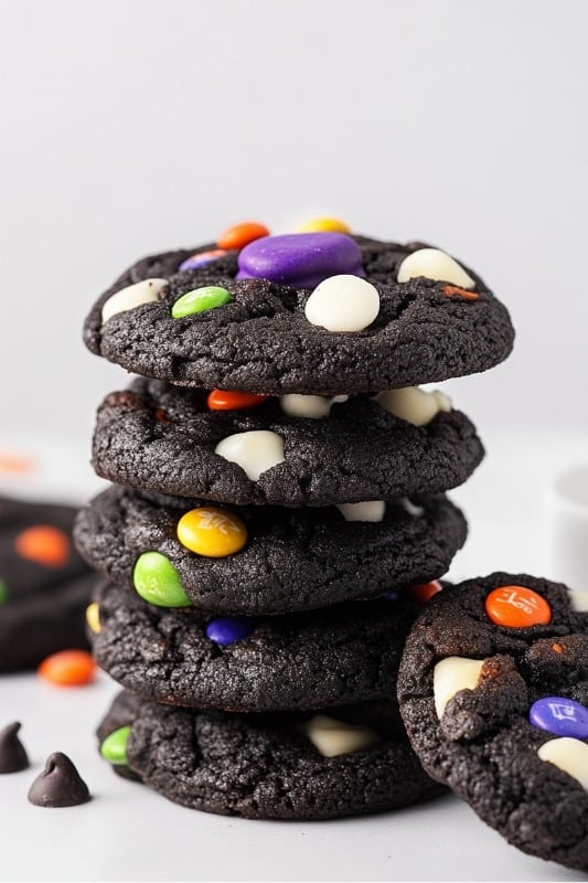 Double Chocolate Halloween Cookies Recipe