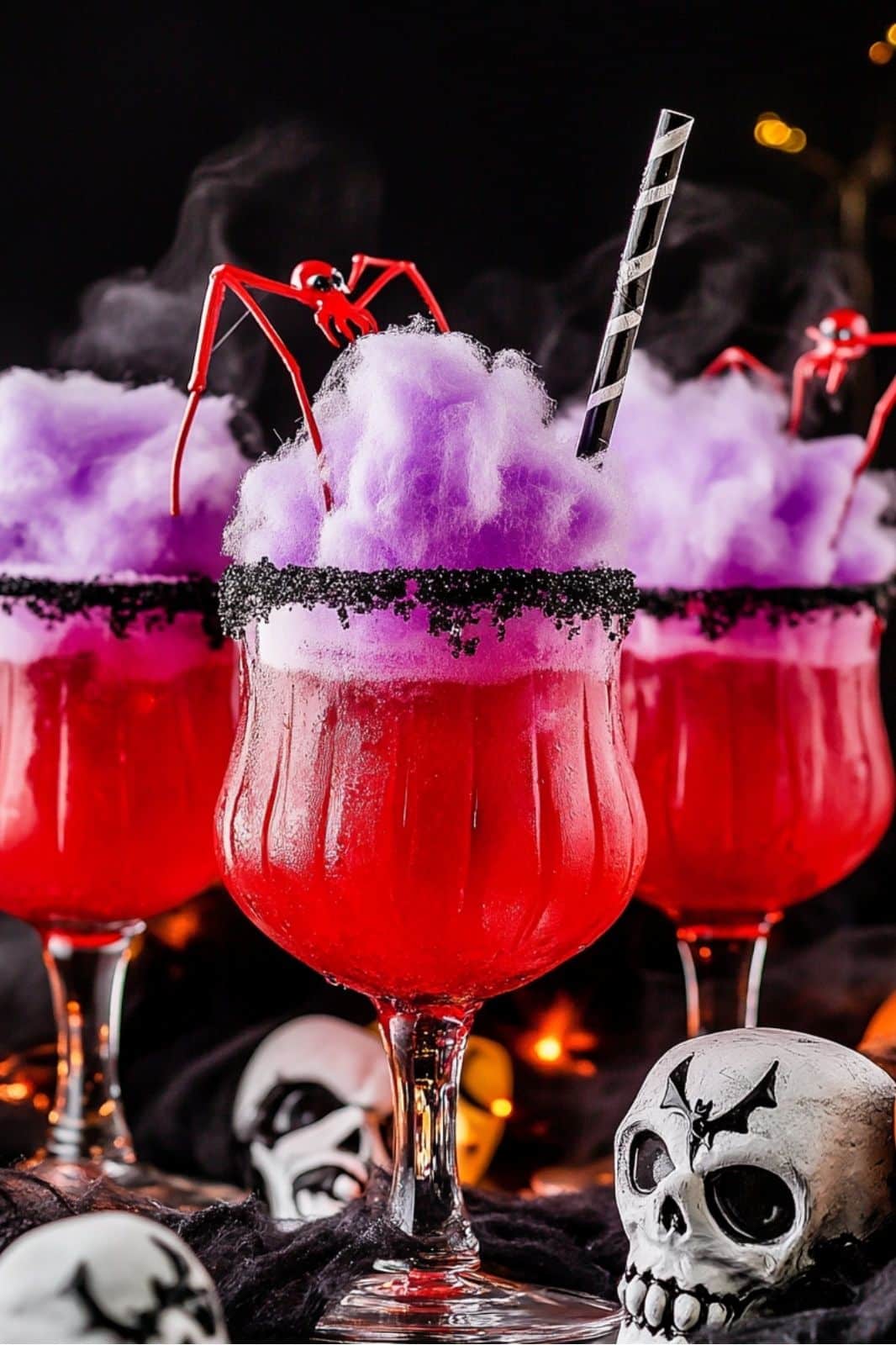 This Vampire Blood Drink is a fun, spooky addition to any Halloween party! It’s a creepy mix of sweet and sour flavors, and the presentation is what really steals the show. Think black sugar rims, drippy red gel, and eerie eyeball ice cubes. My kids love it, and every year they get a kick out of pretending it’s "vampire-approved."