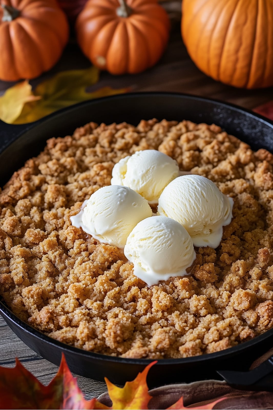 This Pumpkin Crisp is the ultimate fall dessert, blending the flavors of pumpkin pie with a delicious cinnamon streusel topping. It’s easy to make and perfect for holiday gatherings or a cozy night in.