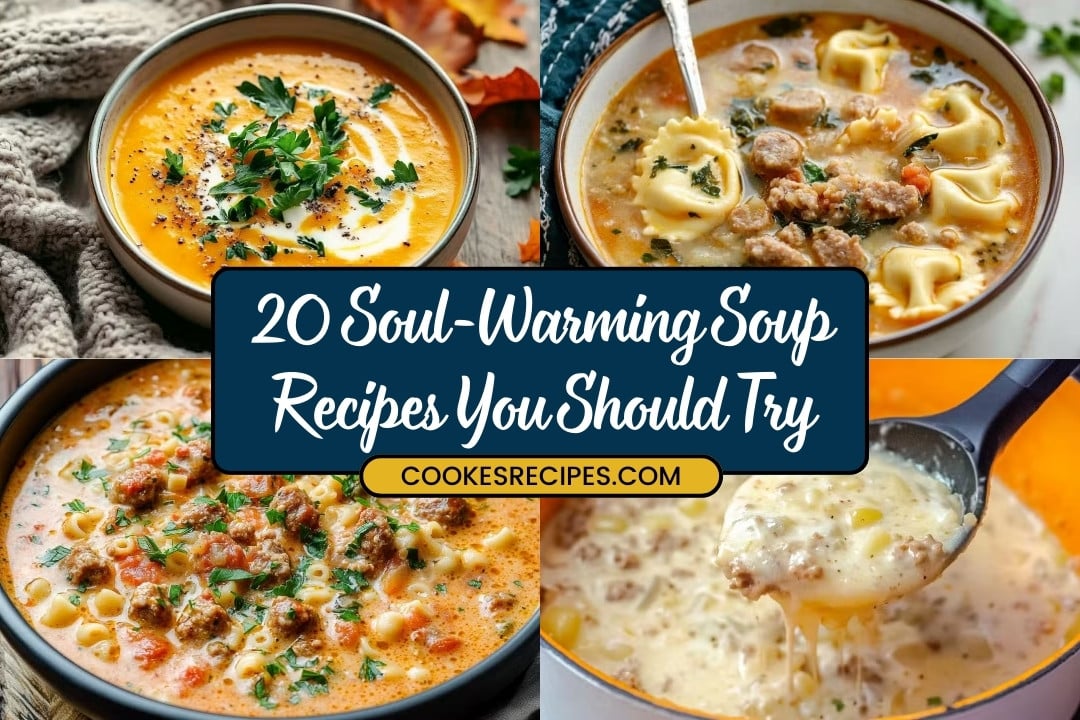 20 Soul-Warming Soup Recipes You Should Try