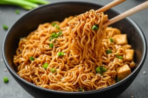 Easy Saucy Ramen Noodles Recipe