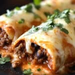 Cheesy Beef & Bean Enchiladas Recipe