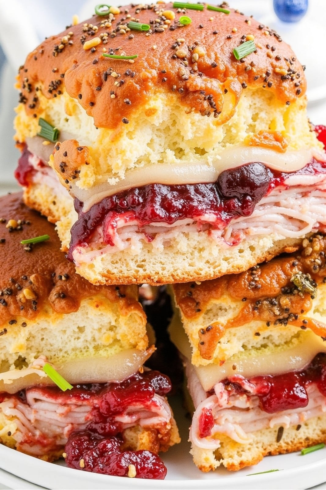 Cranberry Turkey Sliders Recipe