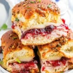 Cranberry Turkey Sliders Recipe