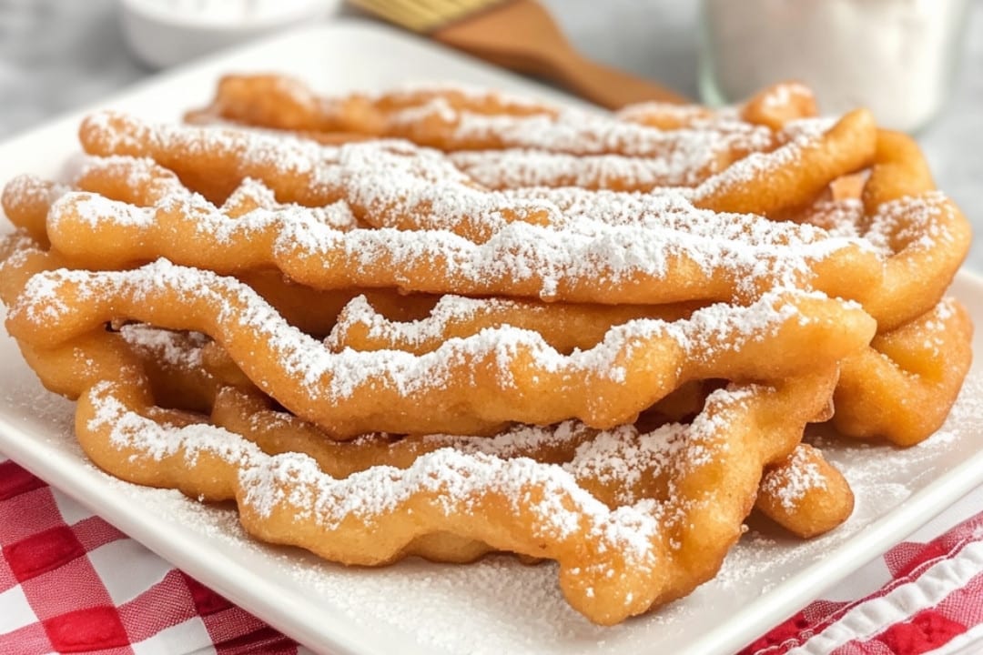 Crispy Funnel Cake Sticks Recipe