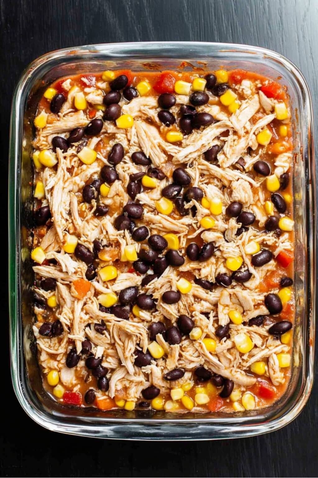 Easy Chicken Burrito Casserole Recipe