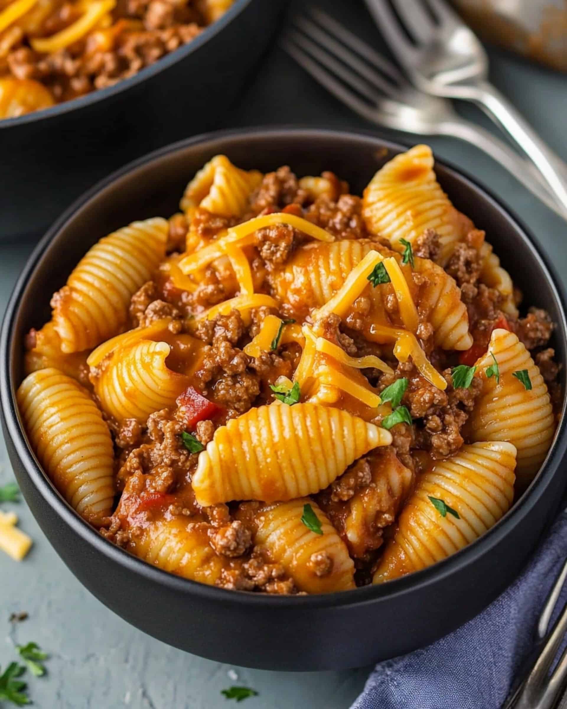 Easy Ground Beef Taco Pasta Recipe