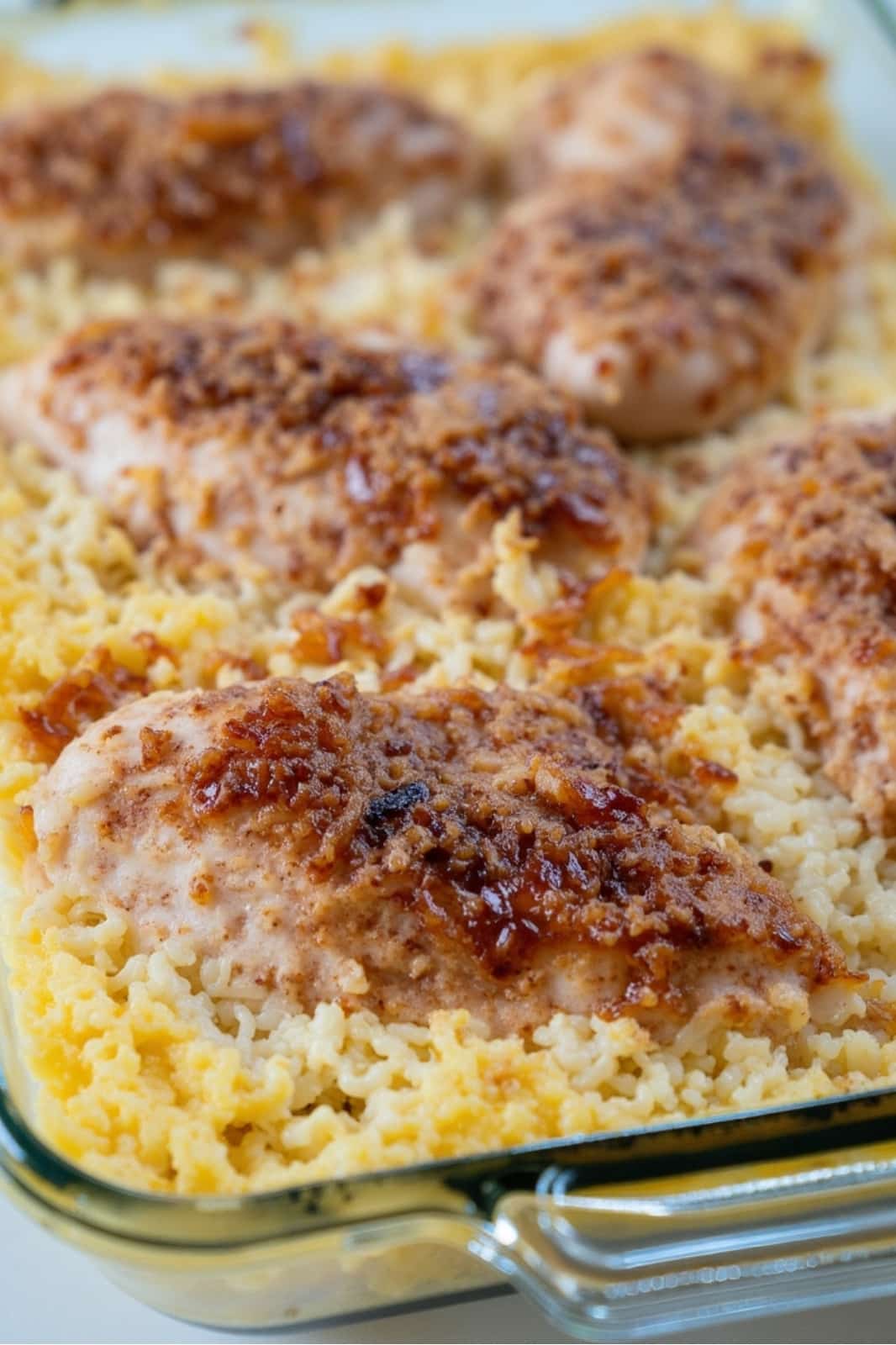 This No Peek Chicken and Rice recipe is an easy, creamy, one-pan meal! With tender chicken and flavorful rice, it’s perfect for a cozy dinner with minimal prep. Just bake and enjoy!