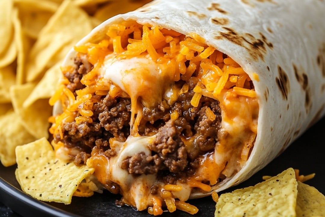 Stuffed Taco Bell Beef Burrito Recipe