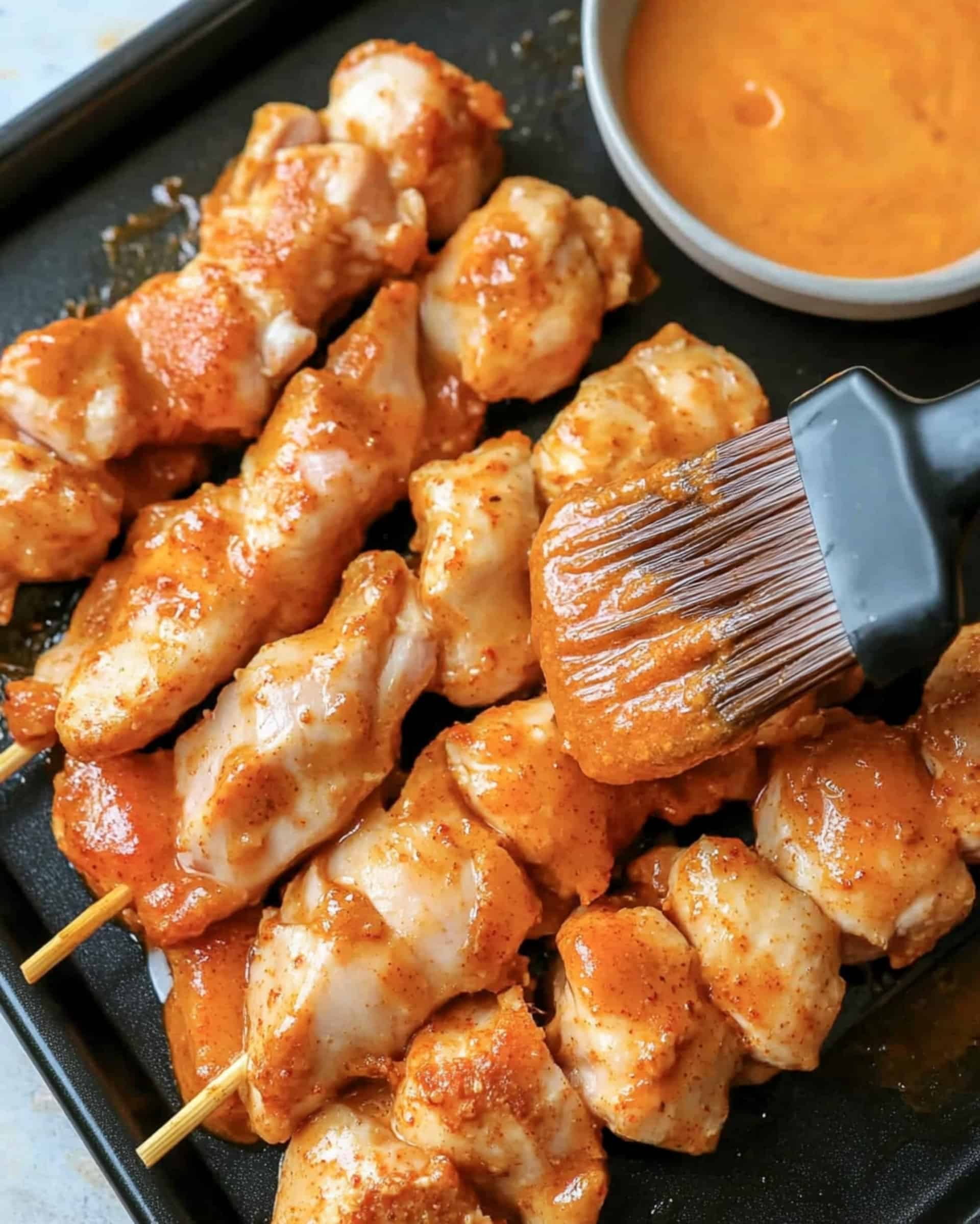 Bang Bang Chicken Skewers Recipe