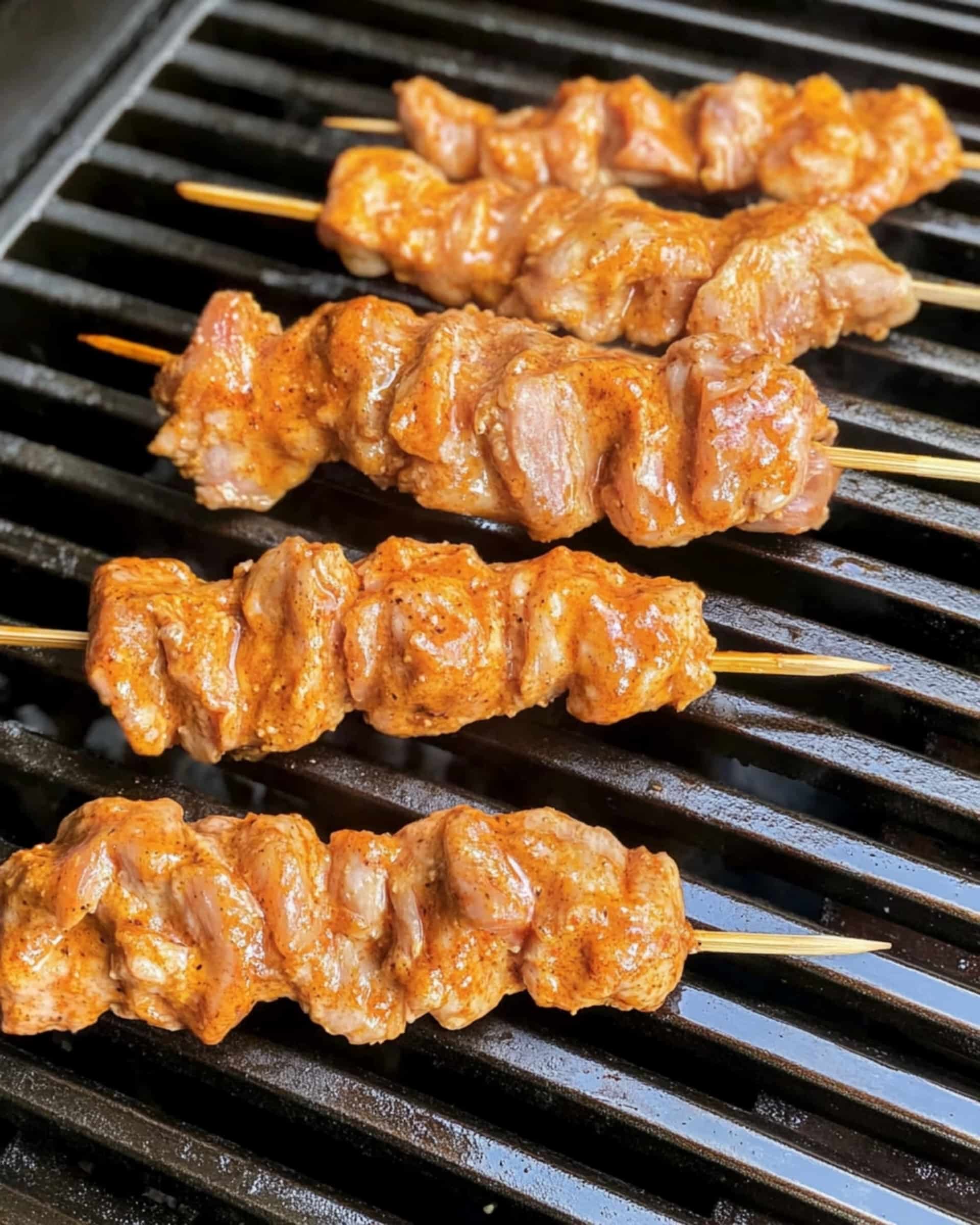 Bang Bang Chicken Skewers Recipe