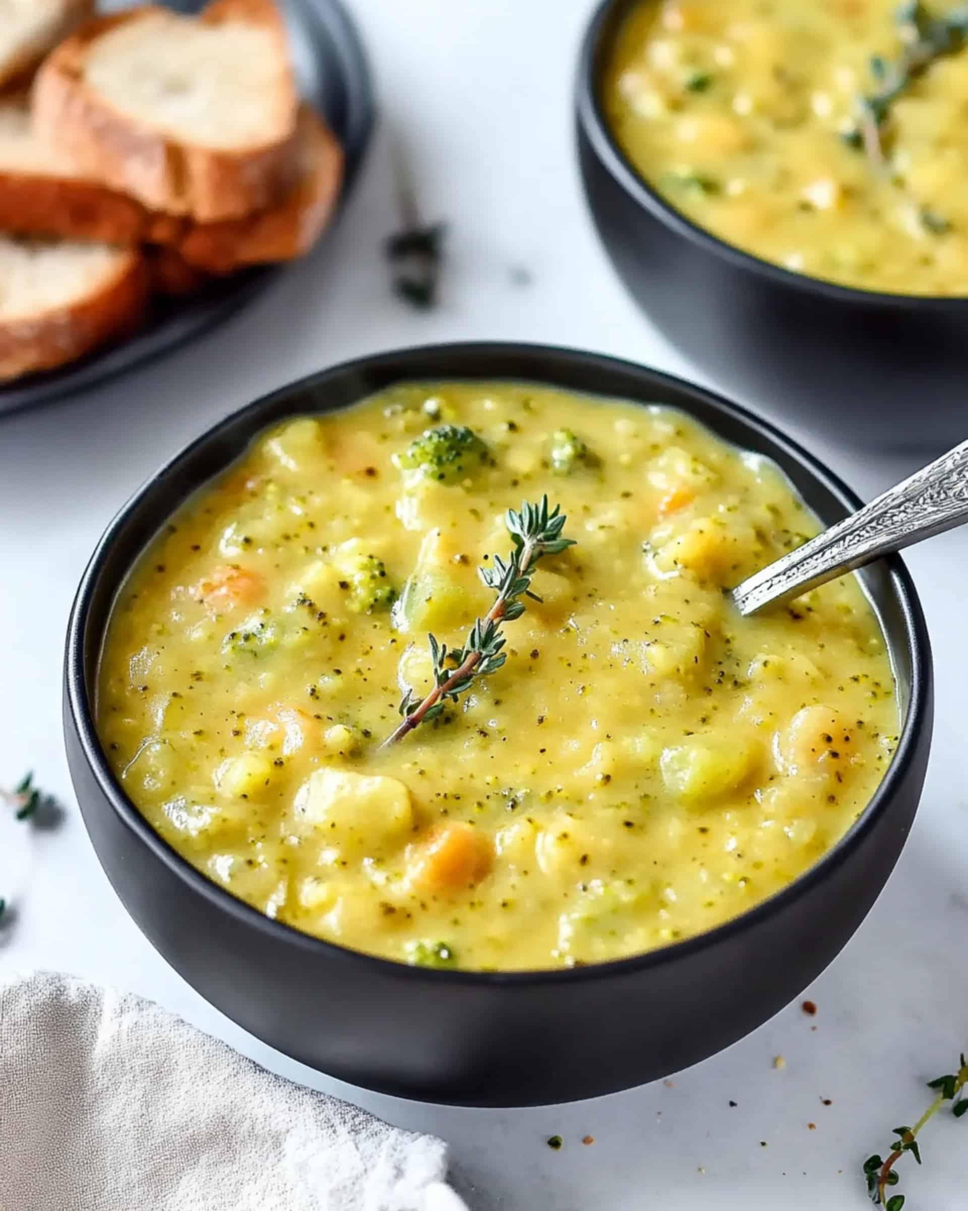 Broccoli Potato Cheese Soup Recipe