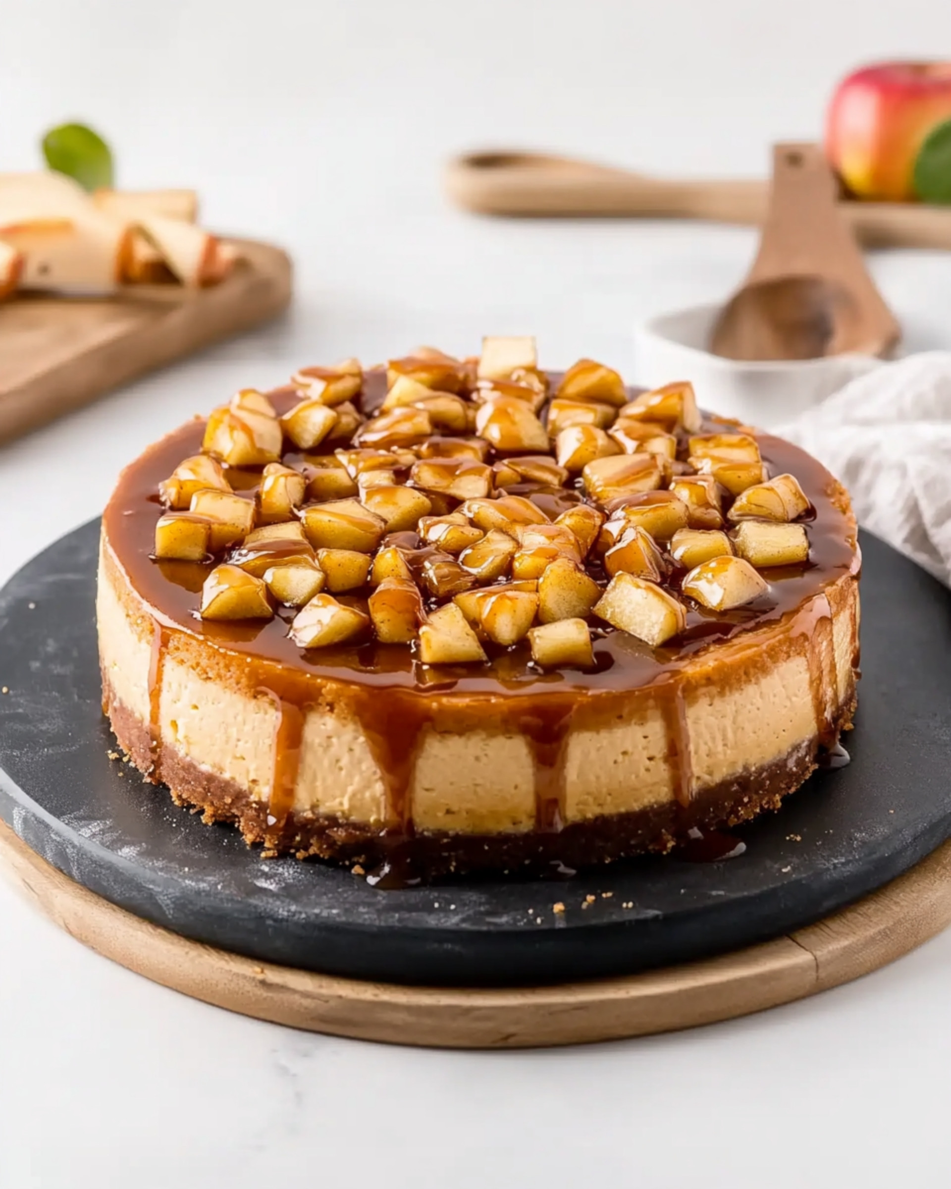 Caramel Apple Cheesecake Recipe