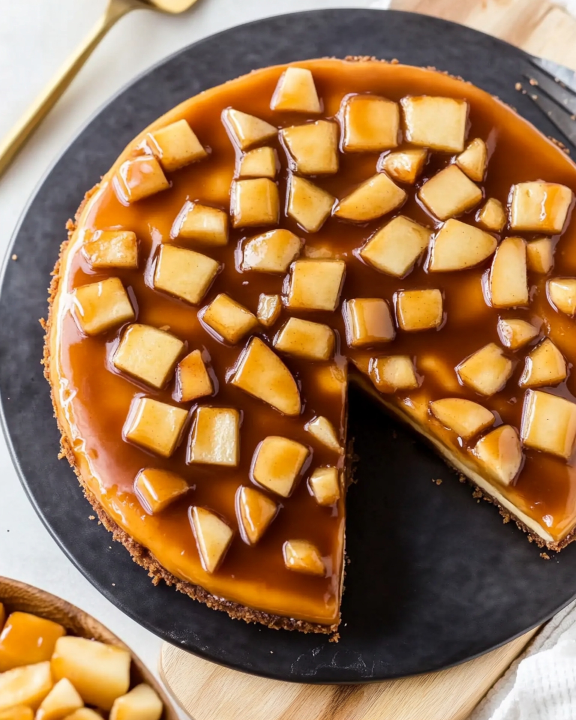 Caramel Apple Cheesecake Recipe