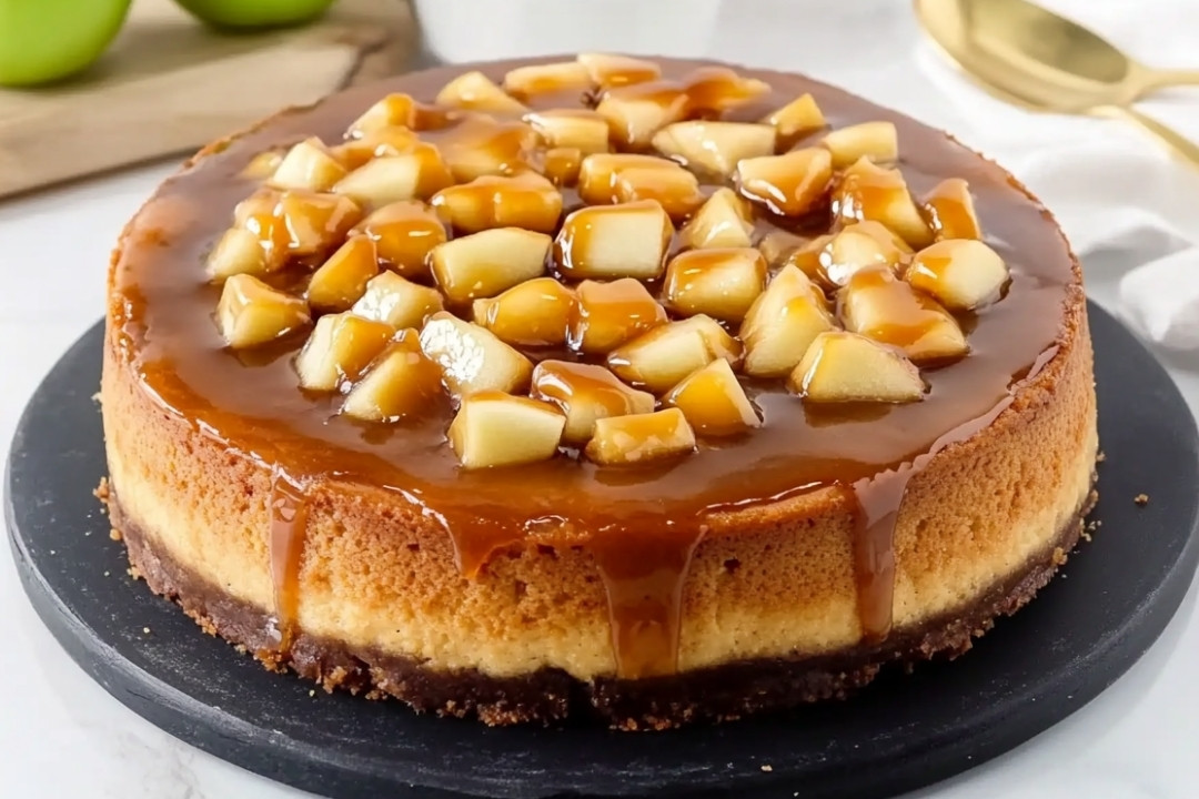 Caramel Apple Cheesecake Recipe