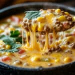 Cheesy Enchilada Chili Recipe