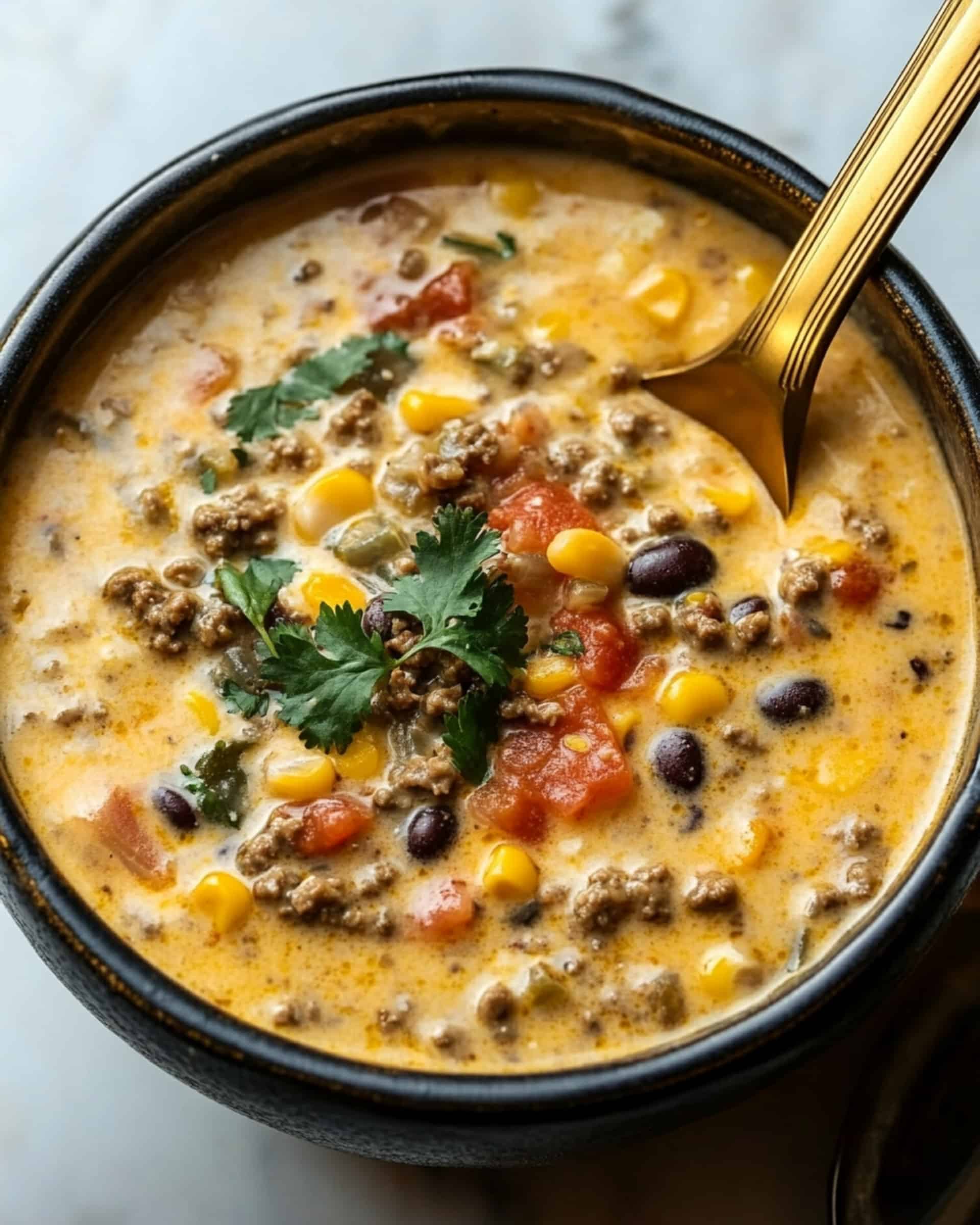 Cheesy Enchilada Chili Recipe