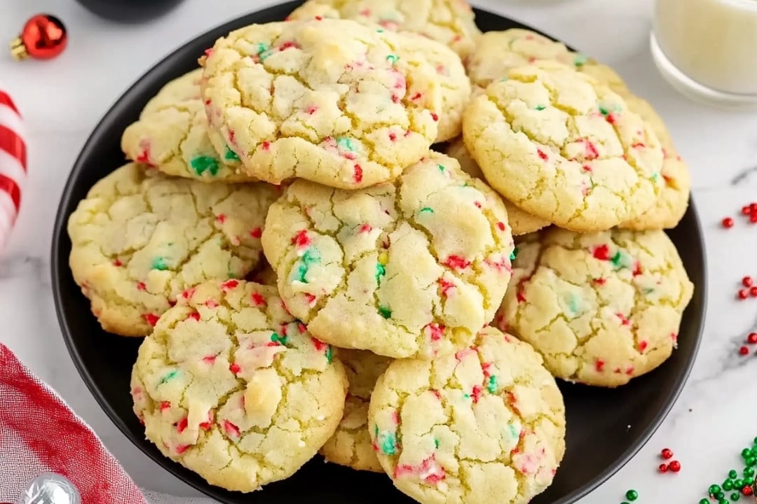 Christmas Gooey Butter Cookies Recipe