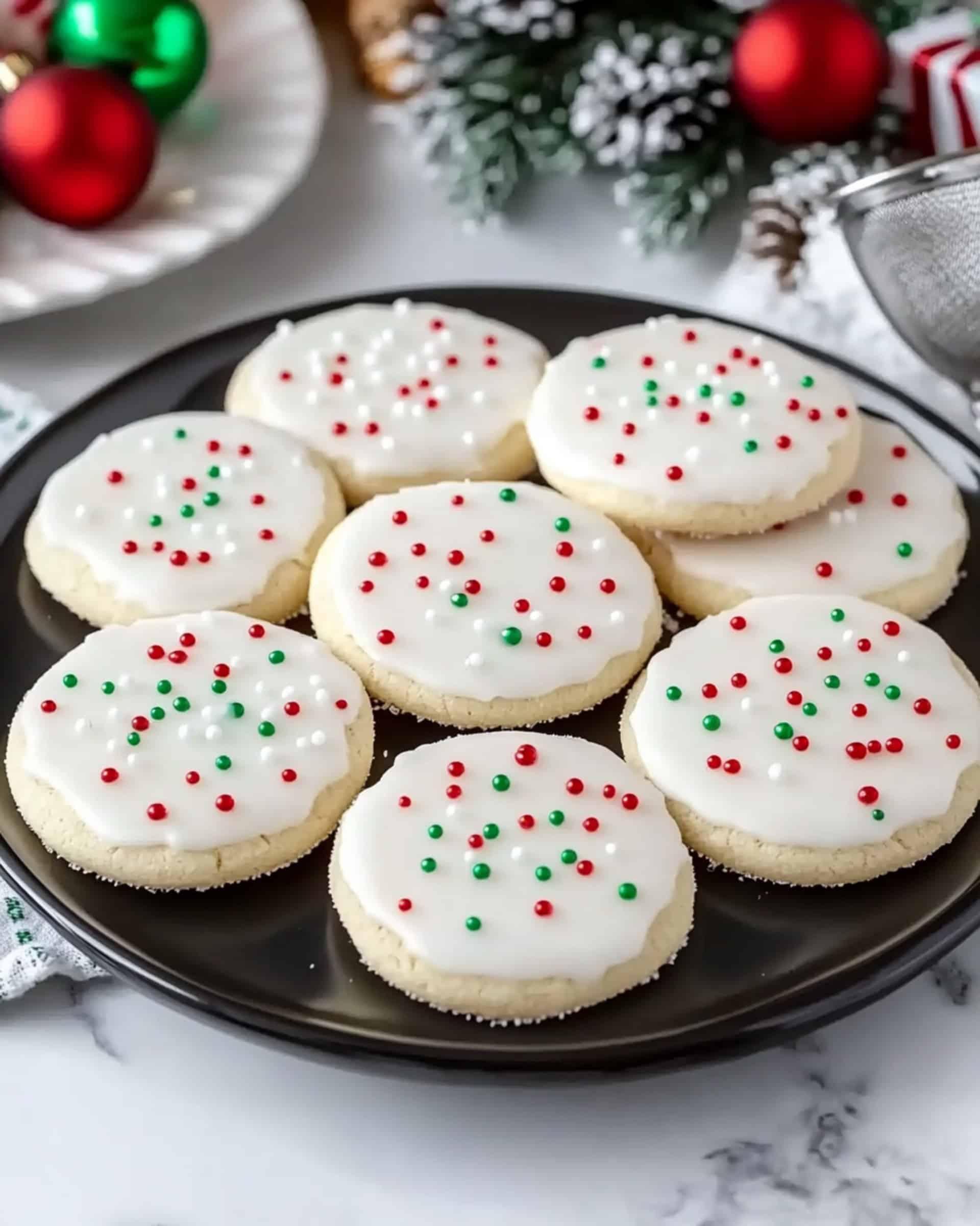 Christmas Meltaway Cookies Recipe