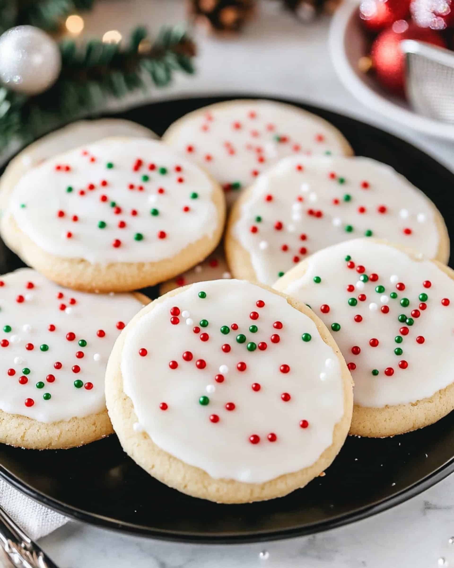 Christmas Meltaway Cookies Recipe