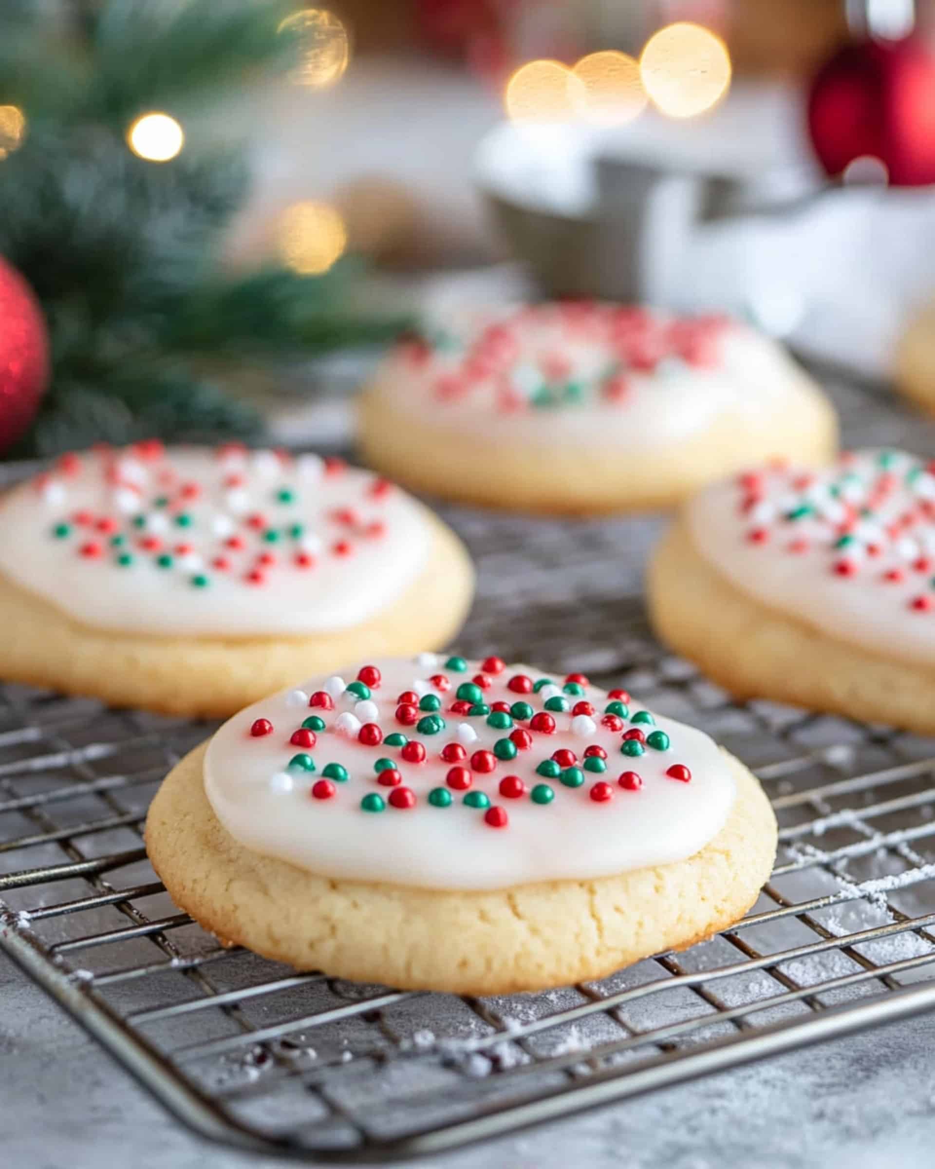 Christmas Meltaway Cookies Recipe