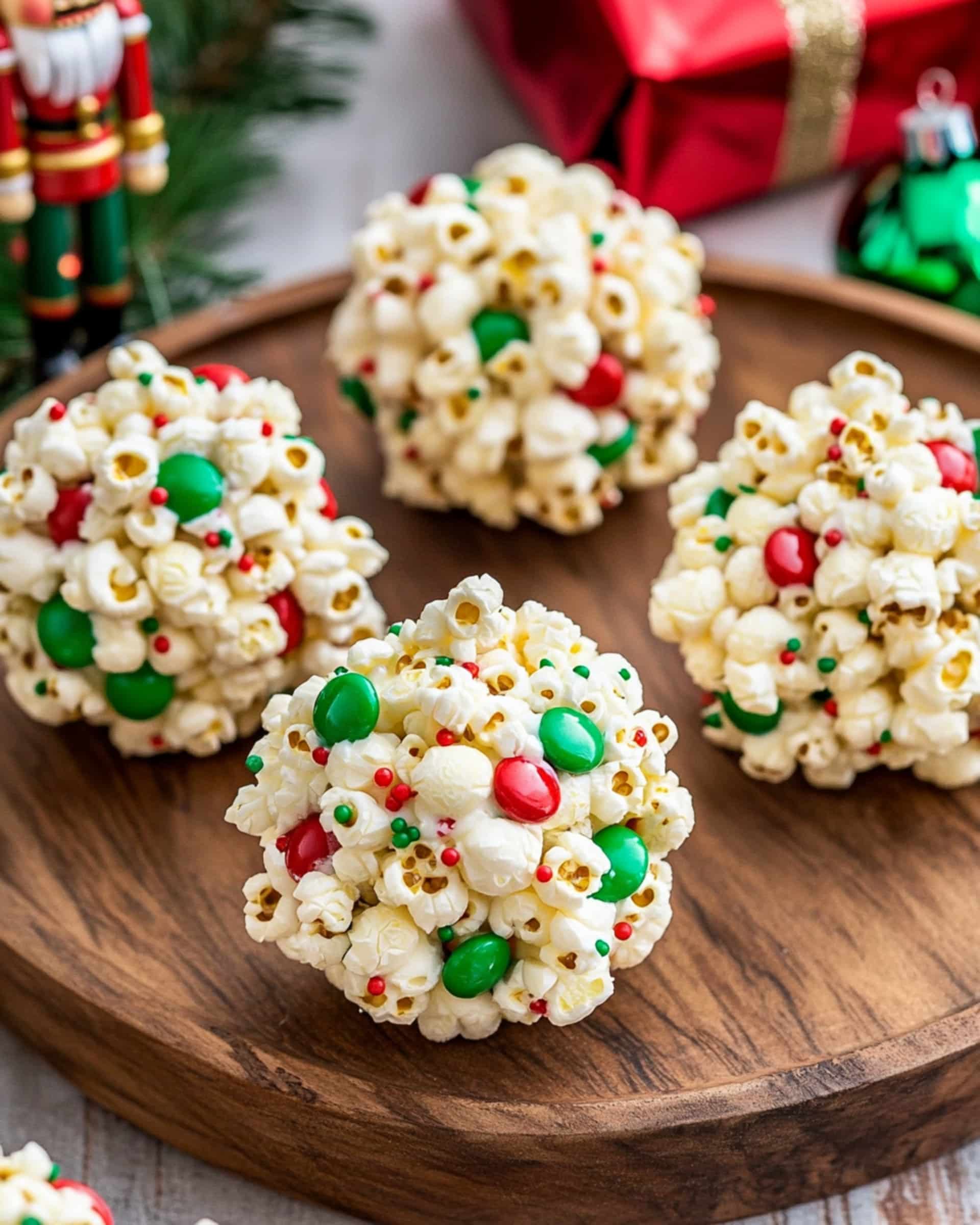 Christmas Popcorn Balls Recipe