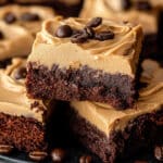 Coffee Brownies With Creamy Frosting Recipe