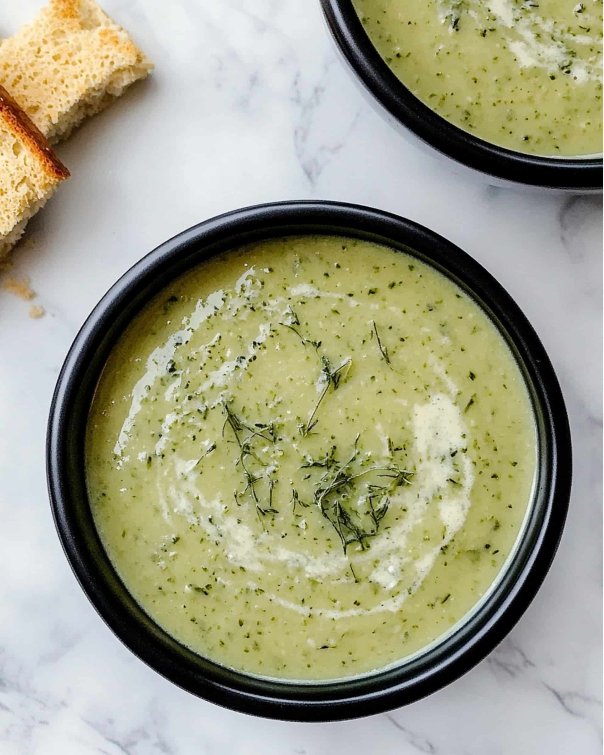 Creamy Zucchini Soup Recipe