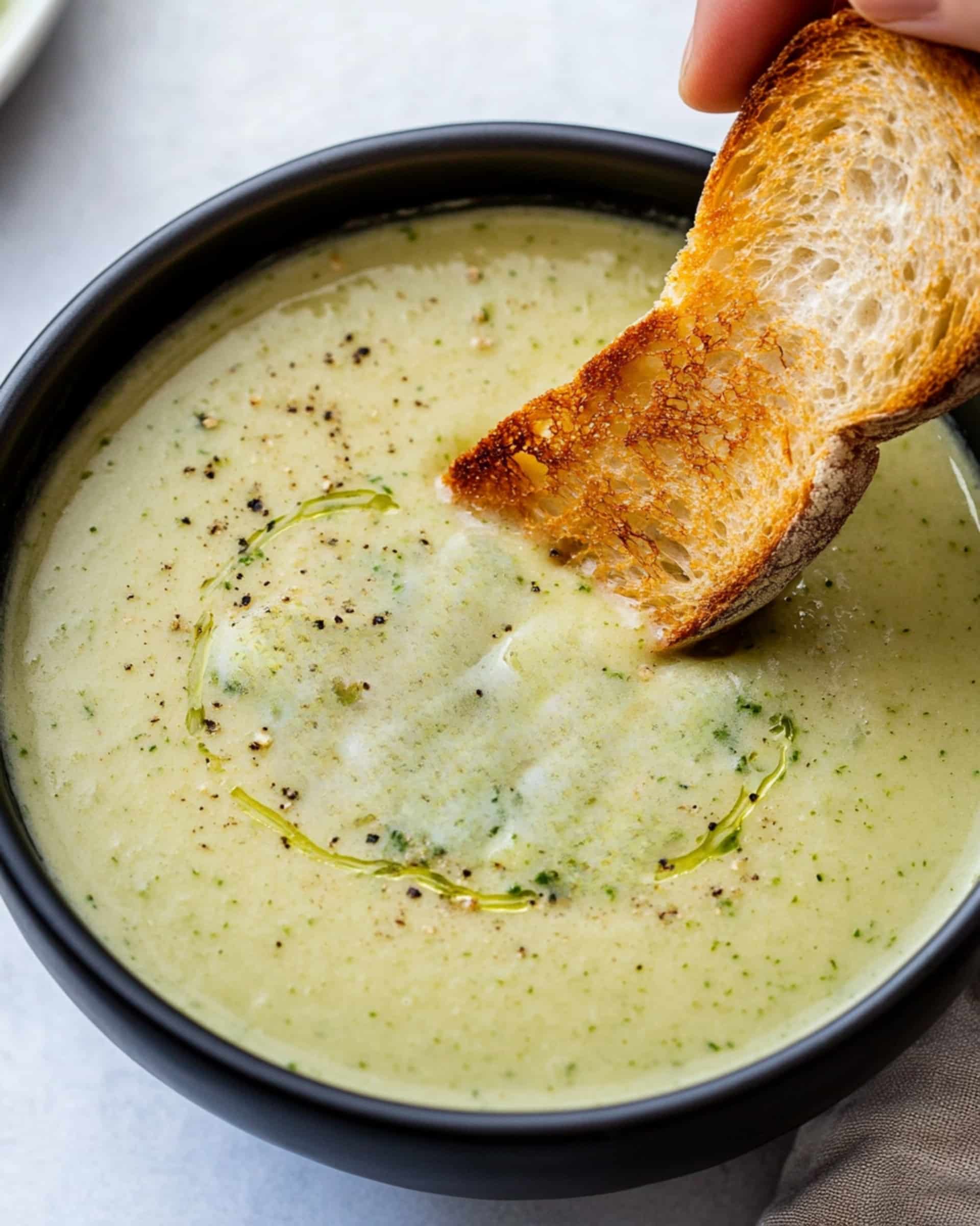 Creamy Zucchini Soup Recipe