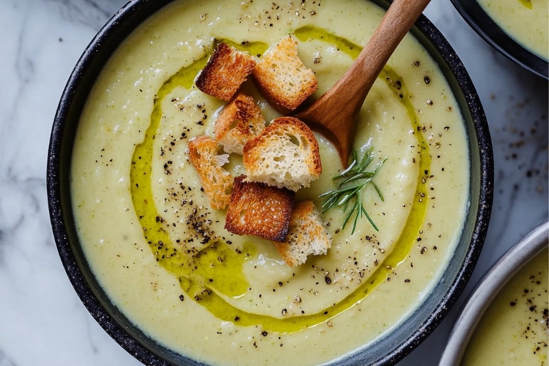 Creamy Zucchini Soup Recipe